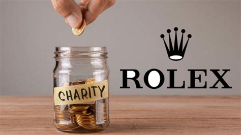 rolex non-profit|rolex donation.